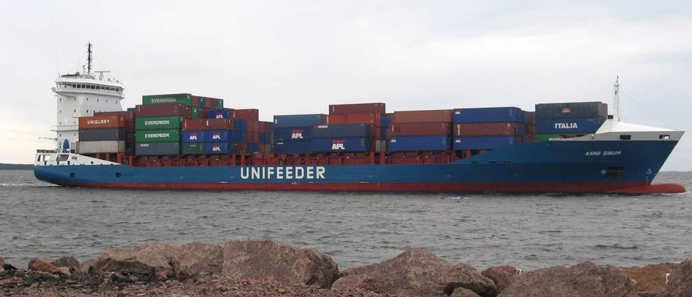 Unifeeder Largest feeder vessel line from European continent to