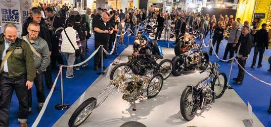 »the ENTIRE CUSTOM BIKE SCENE RESPOND- ED POSITIVELY TO THE FACT THAT INTERMOT 2014 HOSTED