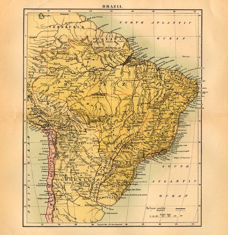 THE HISTORY OF BRAZIL FROM CONQUERED TO CONQUERORS The history of New World countries is filled with intrepid exploration and discovery, and the story of Brazil is no different.
