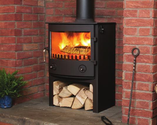 Thornton Dale with Log Store THORNTON DALE UPTO 81.4% 15 7.5kW output 74.1% Efficient on Wood 81.4% Efficient on Solid Fuel 6 Diameter Flue Max.