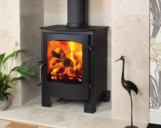 Caedmon NEW FOR 2012/13 CAEDMON 16 UPTO 78.3% 7.5 kw output Simple controls Optional Outside Air Kit Manual or Remote Control Built in Tertiary Air Suitable for 12mm Hearth 76.2% Efficient on Wood 78.