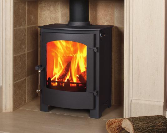Rosedale Standard or Smoke Control ROSEDALE 18 UPTO 77.4% 7.5 kw output British made 77.4 % efficient on wood 75.