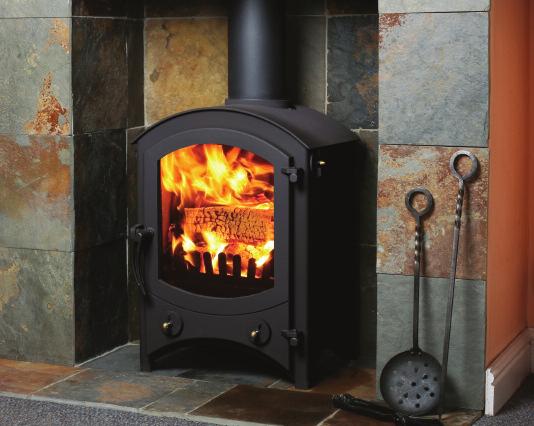 Priory PRIORY 20 UPTO 78.9% 8kW output 74.4% Efficient on Wood 78.9% Efficient on Solid Fuel 6 Diameter Flue Max.