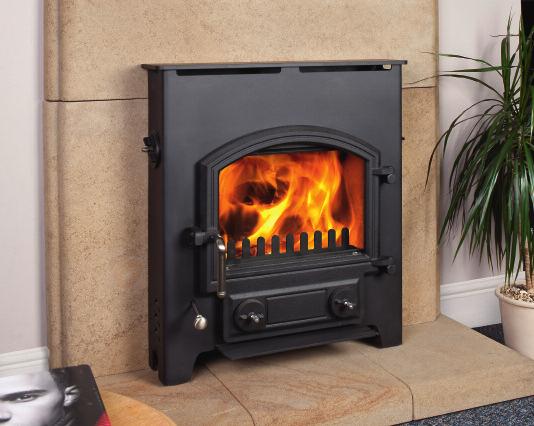 Runswick Inset - Mk II RUNSWICK INSET UPTO 79.9% 29 4kW output 79.9% Efficient on Wood 74.8% Efficient on Solid Fuel Suitable for a conventional chimney, or with a 6 adaptor to flue liner Max.