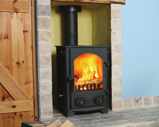 Ryedale UPTO 79.6% 7RYEDALE 5kW output 78.9% Efficient on Wood 79.6% Efficient on Solid Fuel 5 Diameter Flue Max.
