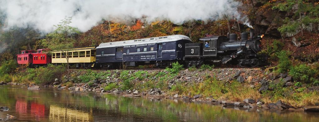 HISTORIC TRAINS OF MARYLAND & WEST VIRGINIA 8 Departure October 5 22, 208 Travel through the birthplace of American railroading on this 8-day autumn adventure.