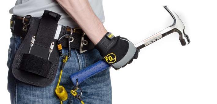 Whether you need to holster a tape measure, pliers, hammer, handheld radio,