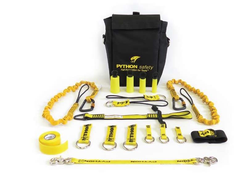 30 TECHNIQuE STOP THE DROPS KITS KIT 1 10 TOOL STOP THE DROPS KIT H01400 The ideal kit for the worker with occasional at-height tasks.