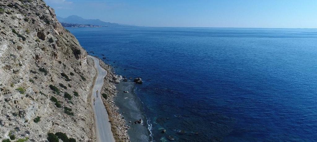 DAY 5: Ierapetra-Tsoutsouros (57Km, +860m) This is going to be your longest and highest climb, however, there are so many amazing places along the way that you ll find yourself stopping