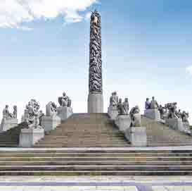 00 Vigeland Park Museum, Oslo Day 7 Guided City Tour of Oslo Visit to Vigeland Park Visit to Polar Ship Museum After a buffet breakfast, we proceed on a guided panoramic city tour of Oslo.