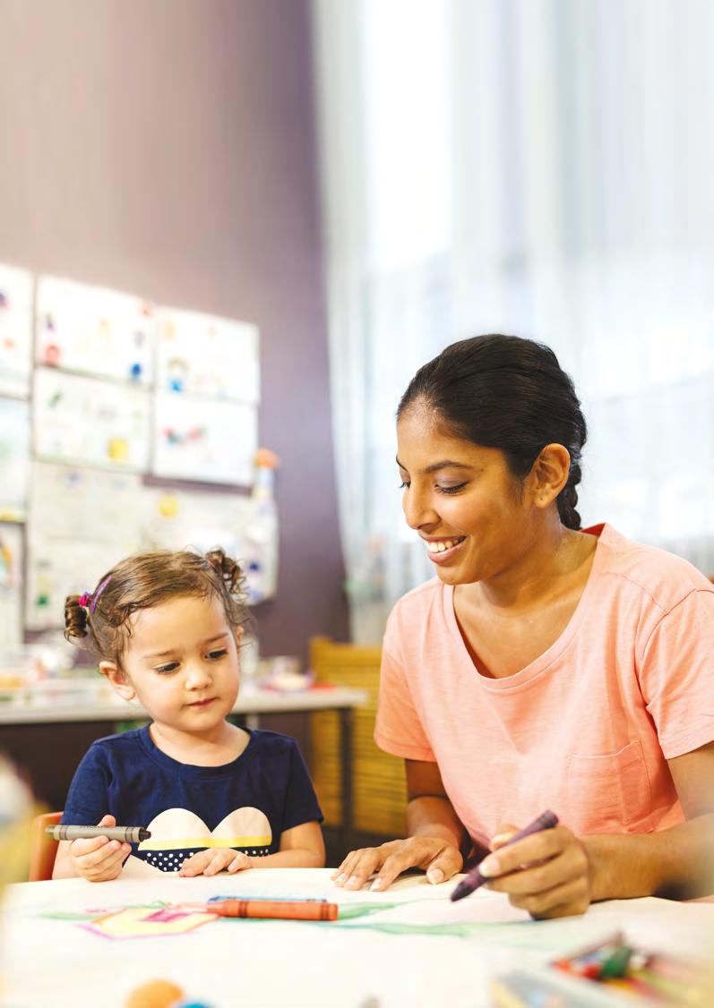 EDUCATION, EARLY CHILDHOOD EDUCATION AND CARE Develop hands-on skills for a rewarding career in early childhood education and care or education support.