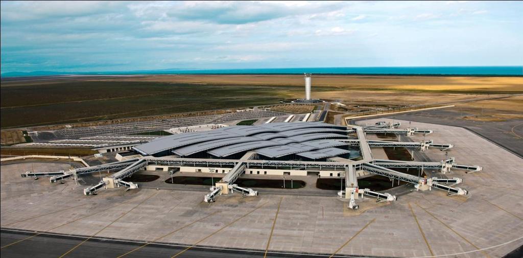 44 Enfidha International Airport (67%) TAV started to operate in December, 2009 The Enfidha International Airport, is located 65 kilometers from the Monastir International Airport and has the