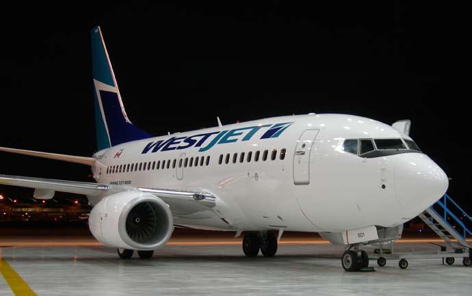 BRIAN MCNAIR The smallest 737 in the WestJet fleet is the 119-seat Dash 600. That was 13 years ago.