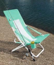 BIG KAHUNA BEACH CHAIR Extra wide and sits 10" off the ground.
