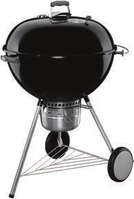 A. 22" ORIGINAL PREMIUM KETTLE CHARCOAL GRILL 363 sq. in. total cooking area. Porcelainenameled bowl and lid.