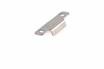 Base Width: 13mm x 32mm 008062 Baggage Plastic Door Catch Keeps baggage compartment open.
