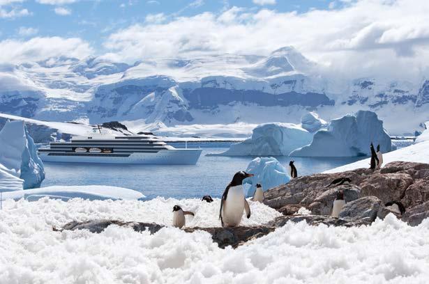 CRYSTAL ENDEAVOR The world s first purpose-built polar code compliant (PC6) luxury megayacht, offering extreme adventures by air, sea and land with a complete range of exploration toys including