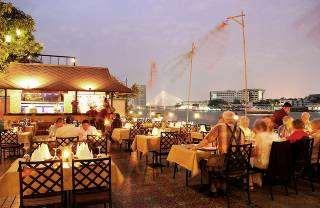 Supatra River House - Restaurant Location Located on the bank of the Chao Phraya