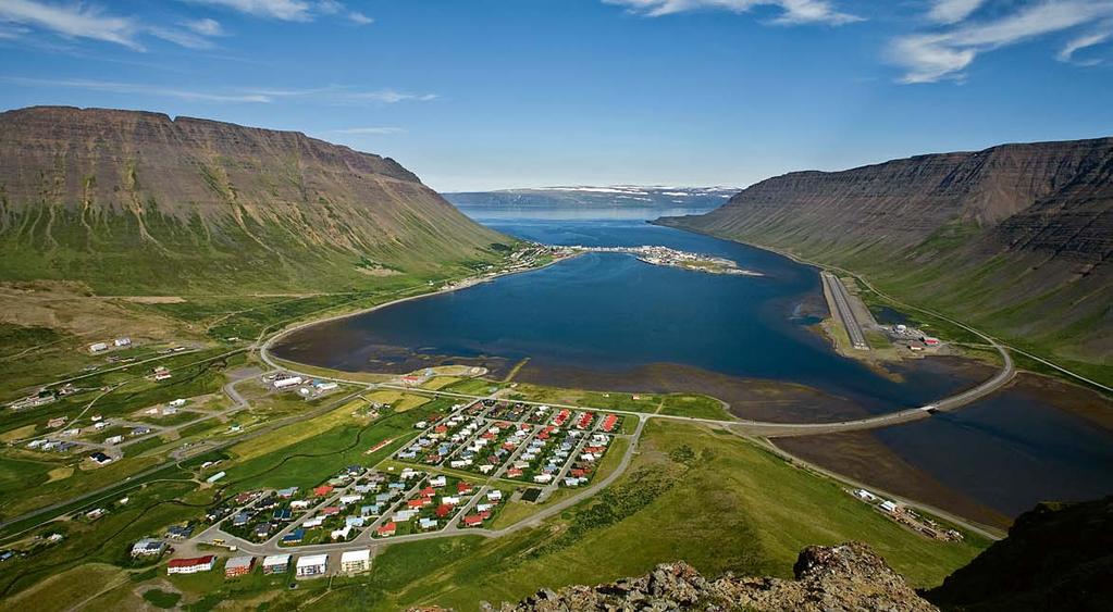 miles so the people have always had to be culturally selfsufficient. As the capital of the Westfjords peninsula, Ísafjörður is the centre for services and administration in the area.