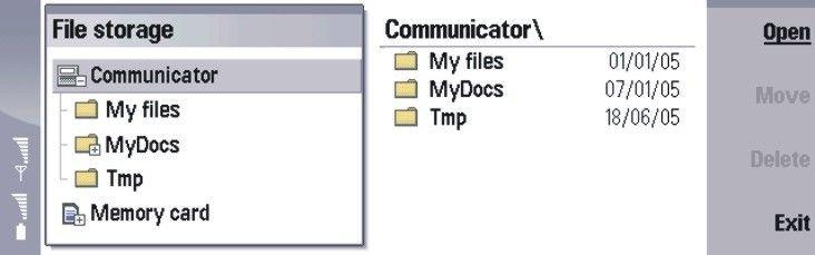 12. File manager U File manager možete upravljati sadržajem i svojstvima datoteka i mapa. Idite na Desk > Office > File manager.