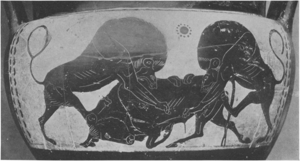 So far, not one Chalcidian vase, not even a single fragment, has been found in Greece (and Euboea in particular), and much is to be said for the ingenious surmise that the so-called Chalcidian ware