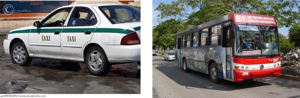 Public Transportation Services in Cancun (Taxis and Buses) You can easily catch a taxi anywhere in Cancun.