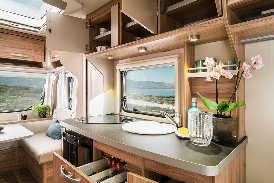 Kitchen Living and cooking in the motorhomes of tomorrow.