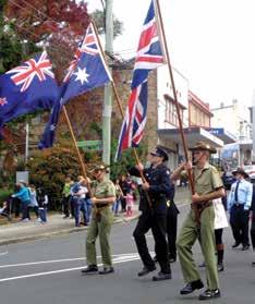Alana said, in part: For the past 18 years, I ve stood in this crowd and watched proudly as my father conducts the Anzac Day service in Rydal, so it is a real honour to stand beside