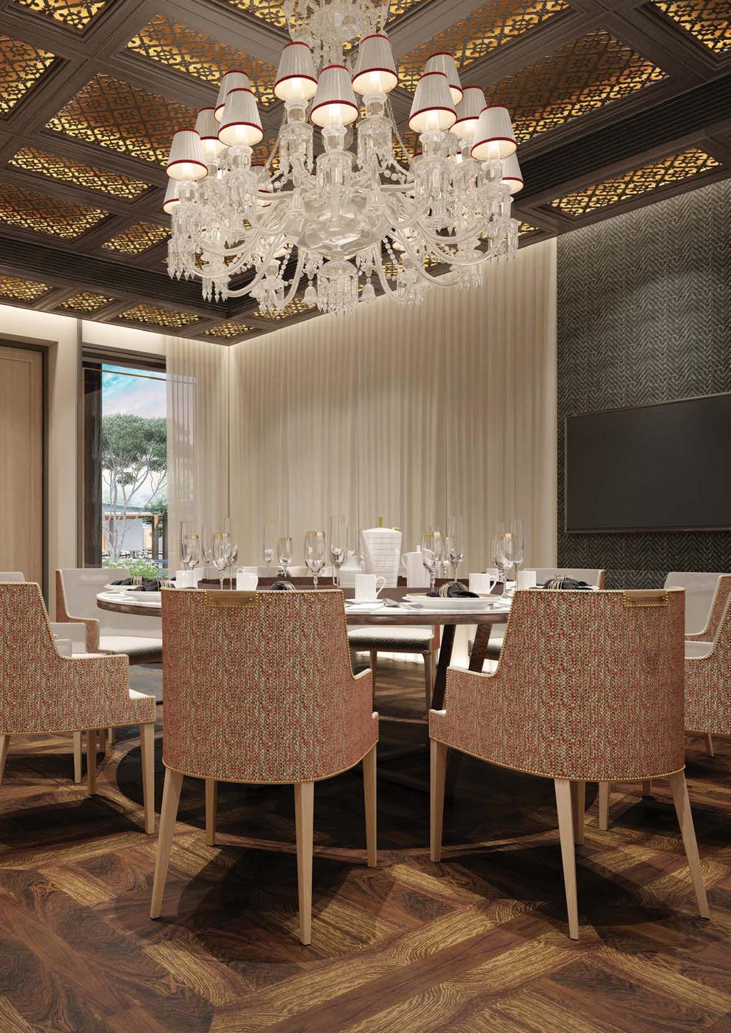 Chinese Restaurant Dining Experiences IN THE SAME WAY THAT THE RESORT S DESIGN HAS BEEN INFORMED AND COMPLEMENTED BY ITS SPECTACULAR NATURAL SETTING, ITS CUISINE CELEBRATES THE REGION S RICH CULINARY