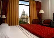 The hotel faces Central Park and is within walking distance to the Plaza de la Catedral, Capitolio building, Gran Teatro de La Habana, and Havana Harbor.