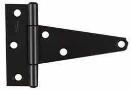 HINGES For use on gates or shed doors The choice of professional gate installers Heavy duty construction minimizes gate sag and provides long, maintenance-free operation.