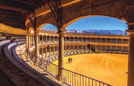 ay Five Moorish rule. The singing, dancing and guitar Educational Focus: Andalucía and its MÁLAGA music that developed into flamenco is a blend Bullfighting Traditions.