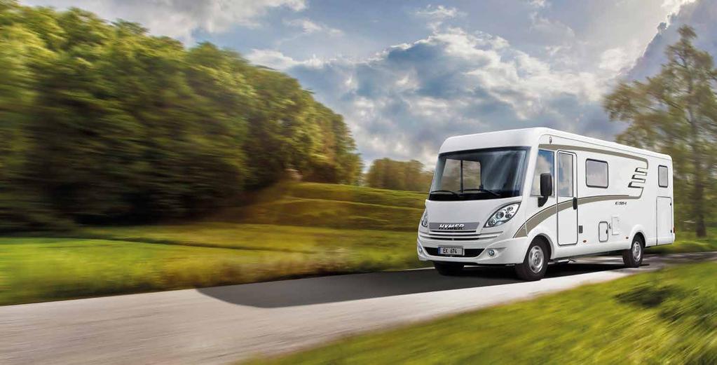 HYMER Exsis-i promobil Motorhome of the Year 04: st place in the category Integrated up to EUR 70,000 The HYMER Exsis-i The new lightness.