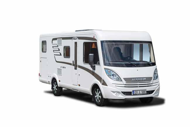 HYMER Exsis-i Profile * 5 Weight:,500 4,500 kg Length: 5.99 m 7.0 m Width:. m Height:.