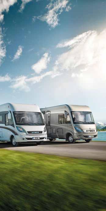 HYMER 5 40 58 76 Contents Integrated motorhomes.