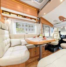 With their very comfortable seats and large tilting armrests, they invite you to spend a cosy evening in front of the TV and relaxed driving.