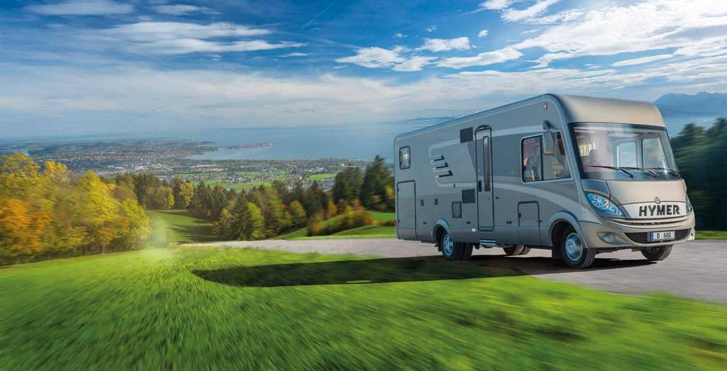 HYMER StarLine S 77 Standard chassis: Mercedes Sprinter The perfect combination of Mercedes-Benz chassis and HYMER technology for motorhomes The HYMER StarLine S Better by star.