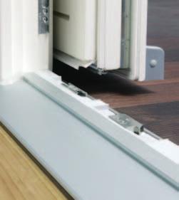 design and precise function incorporated into an extremely compact installation space provide the barrier-free solution for Tilt&Slide hardware without compromising