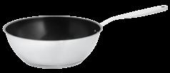 ALL STEEL Frying pan 26 cm Art. no. 1023760 Height: 500 mm Length: 60 mm Width: 275 mm Weight: 1350 g Retail box: 6 Old art. no. - +!4<>:02"DDJDGM! Stainless steel frying pan for special occasions.