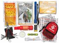 77 : first aid [ IN A BOTTLE] case pack- (red bottle
