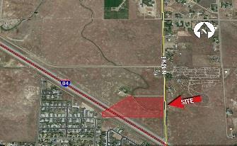 Property recently surveyed for sale. Located east of I-84 and North of Hwy 44 on Cemetery Road.