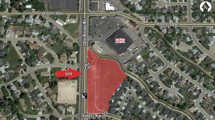 Near the Karcher Interchange & Treasure Valley Marketplace. Across from St. Luke's. Utilities available. Adjacent parcels also available.