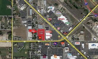 10 Acres Excellent location in high traffic area with many nearby amenities. 310 Feet of frontage on Road corridor. Over 51,000 VPD on Road.