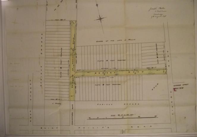1896: Sturton s extension to Hemingford Rd.
