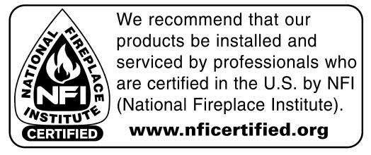 To reduce the risk of fire, follow the installation instructions.