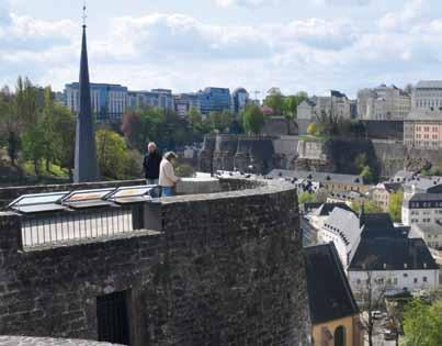 A journey THROUGH 1000 YEARS OF CITY HISTORY The Wenzel Walk guides the visitor in approximately 100 minutes through the millennial history of the city of Luxembourg.