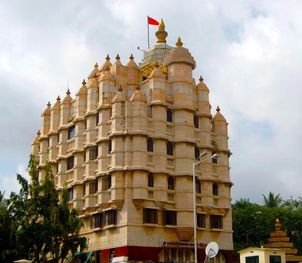 The structure is a basalt arch, 26 metres high Shree Siddhivinayak Mandir - The Shree Siddhivinayak Ganapati