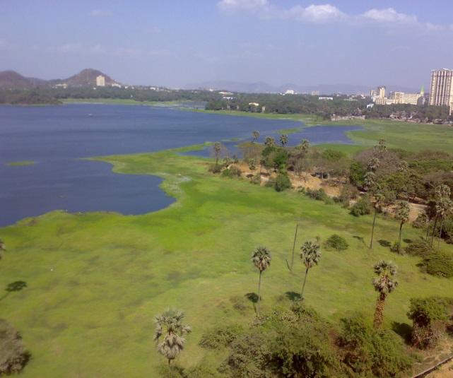 populous and one of the most densely populated islands in the world Powai Lake - It is an