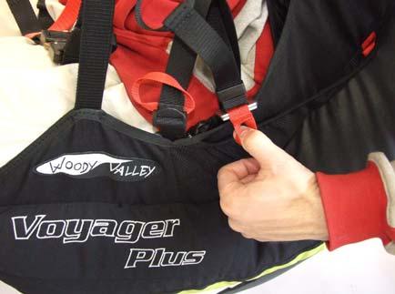 2.3- Shoulder-strap adjustment Shoulder-strap adjustment enables the harness