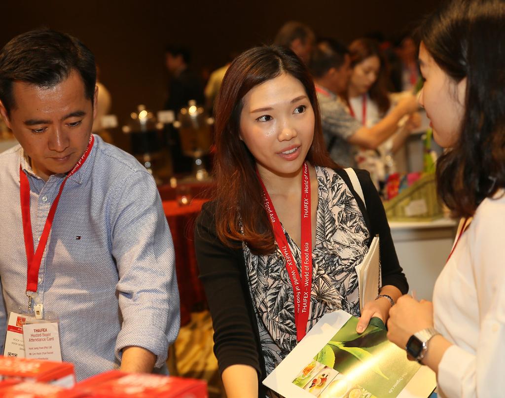 Guaranteed Meetings with Top Hosted Buyers at World of Food Asia 2018 The varied profile of exhibitors that we met certainly expanded our horizons as we were not aware of some of the products prior